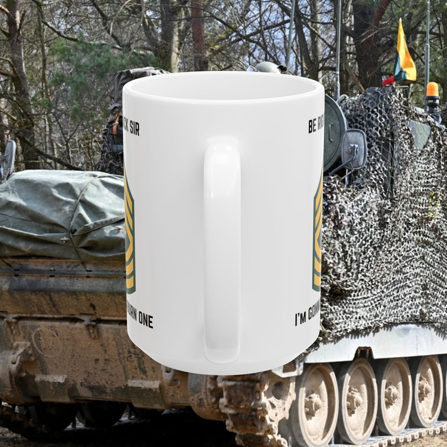 Sergeant Major Ceramic Coffee Mug