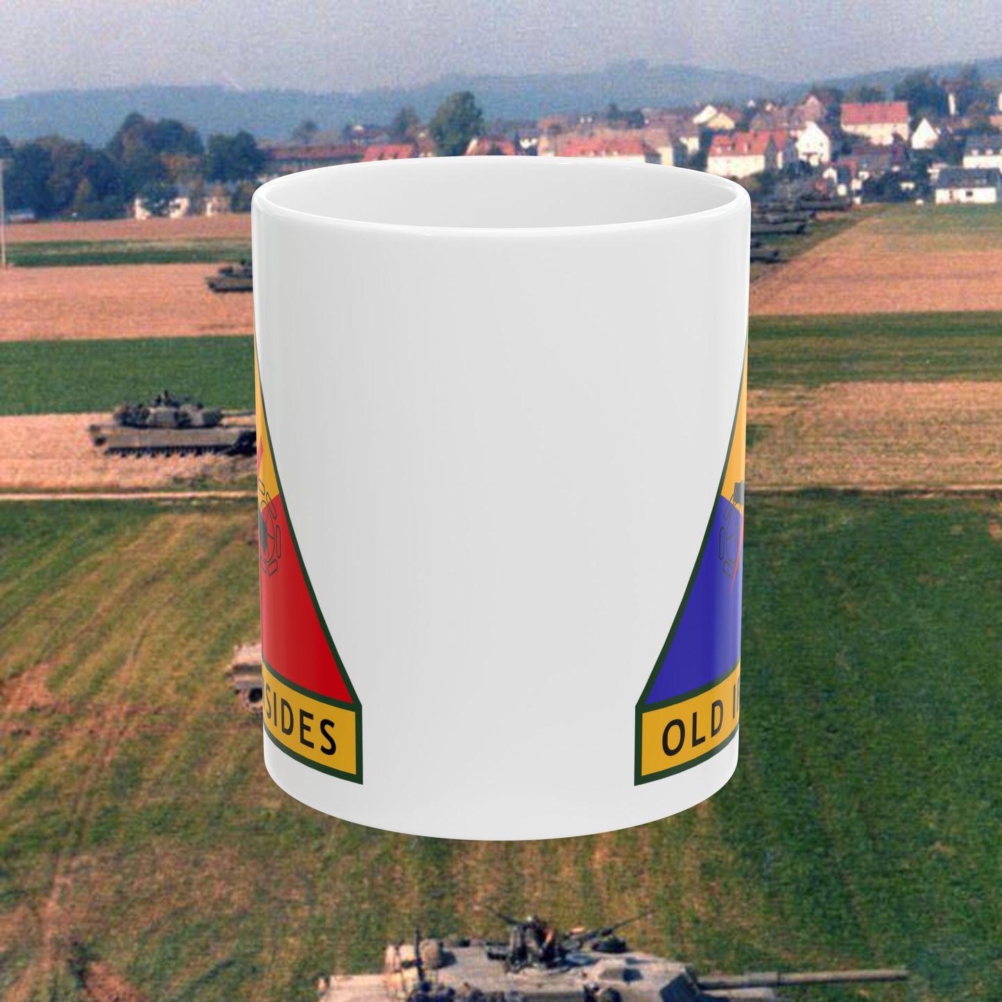 First Armored Division Ceramic Coffee Mug