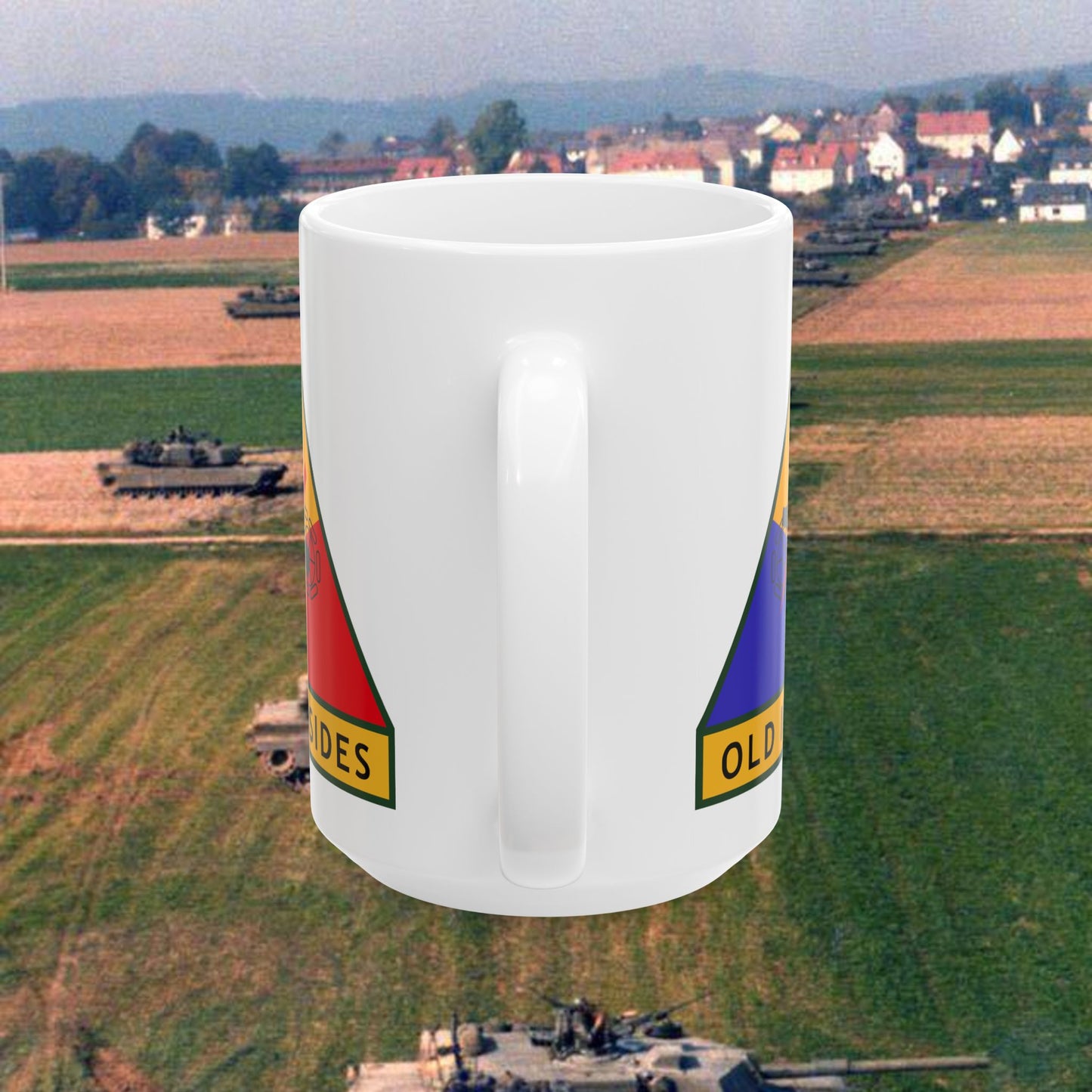 First Armored Division Ceramic Coffee Mug