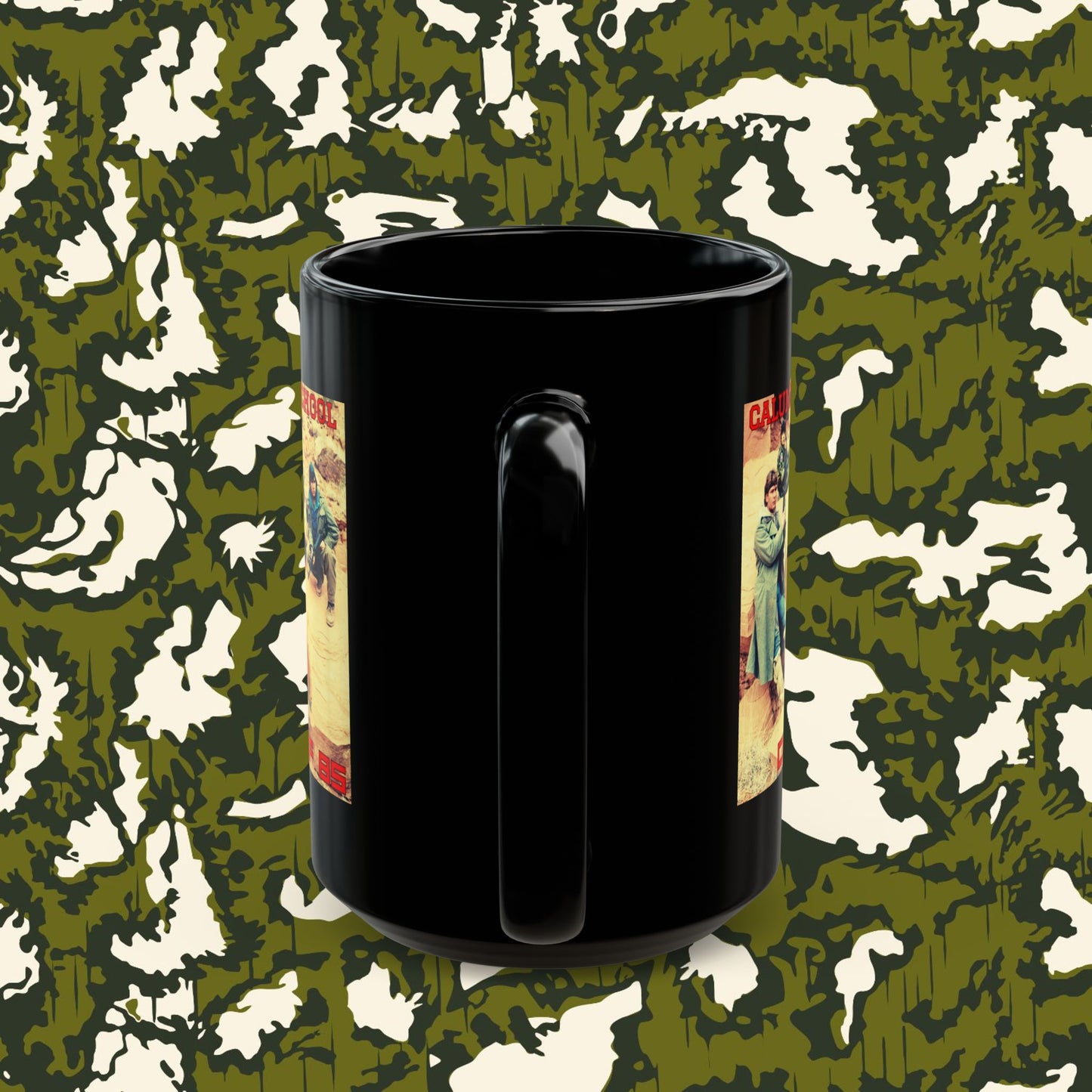 Calumet Class of '85 Mug in midnight black; 11 or 15 oz