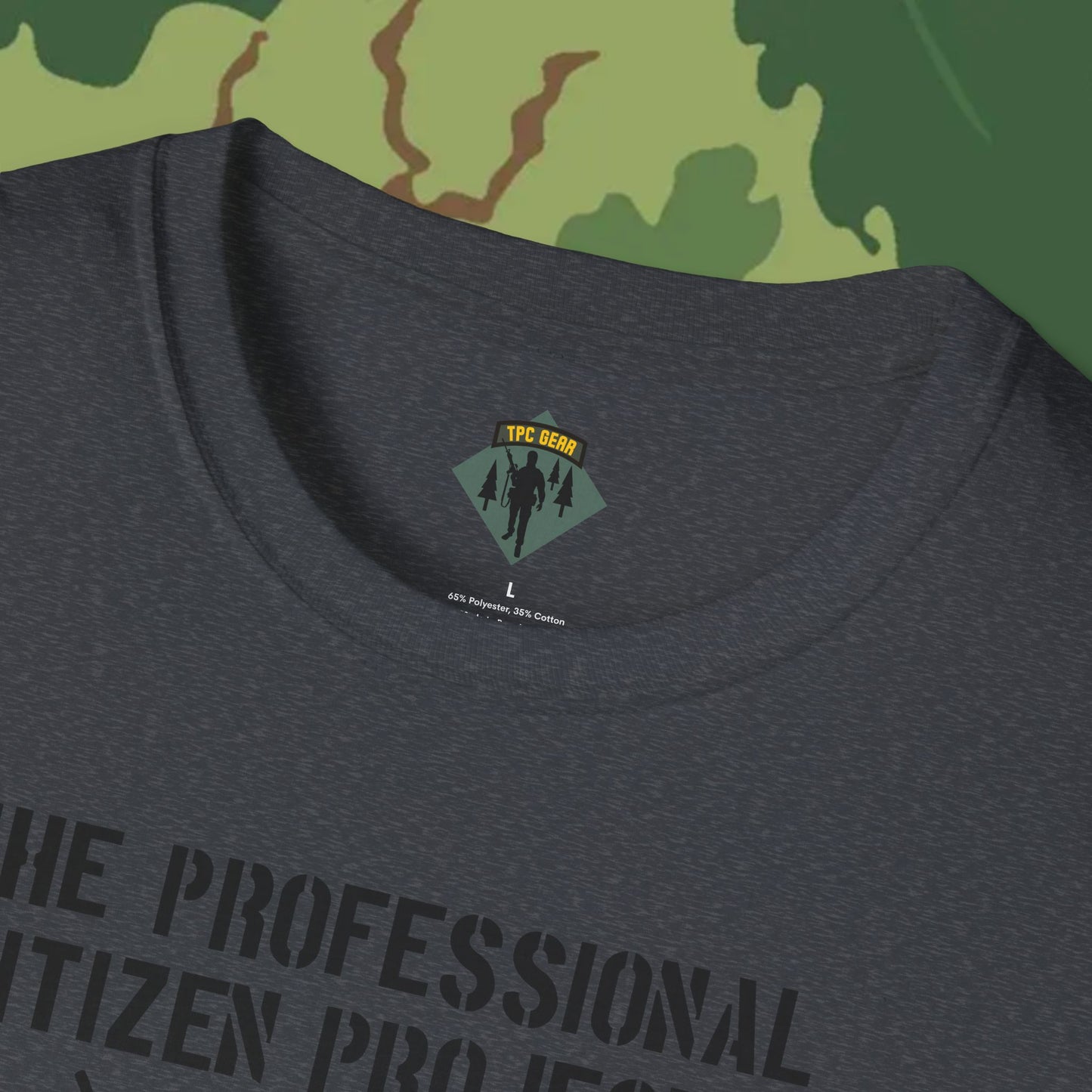 The Professional Citizen Project T-Shirt with Large Front Graphic