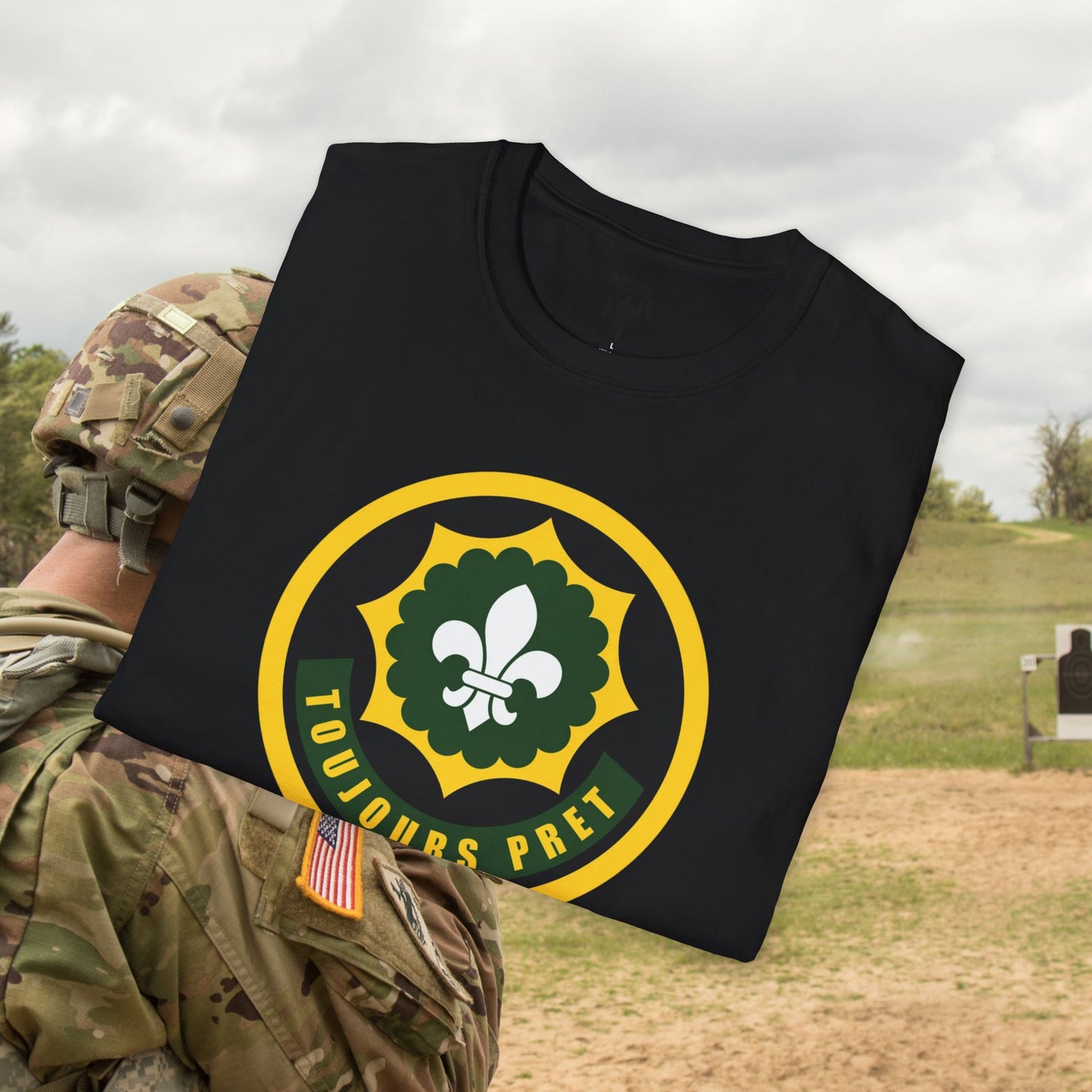 2nd ACR (2 CR) Center Chest Graphic T-Shirt