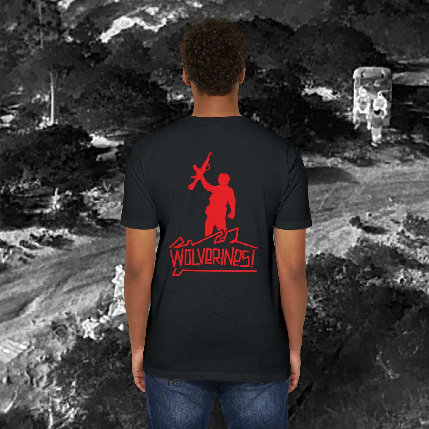 TPC Project Recon Wolverines T-Shirt Red Graphic