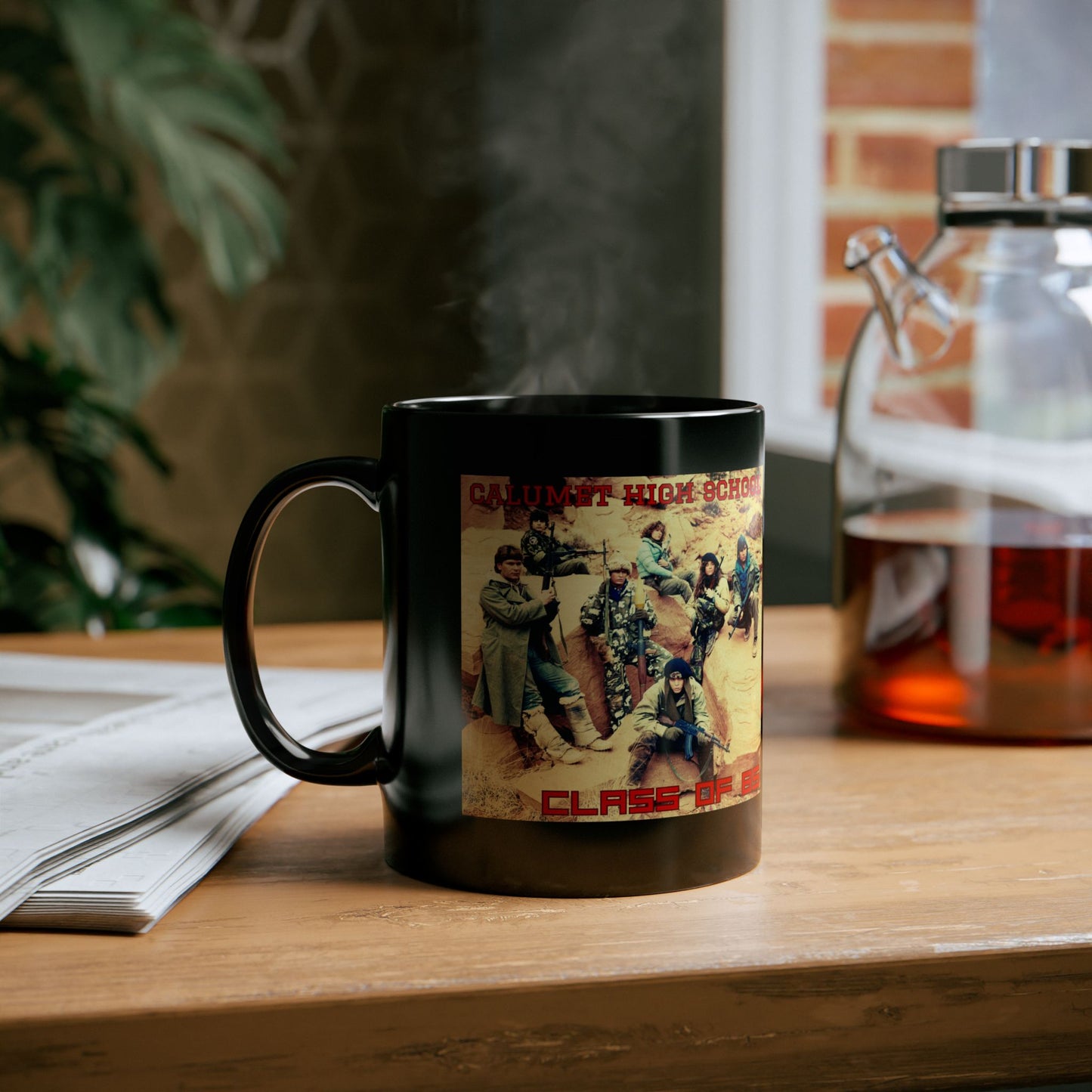 Calumet Class of '85 Mug in midnight black; 11 or 15 oz