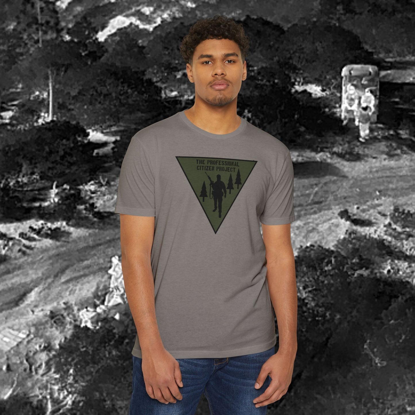 TPC Project T-Shirt Triangle Logo Graphic