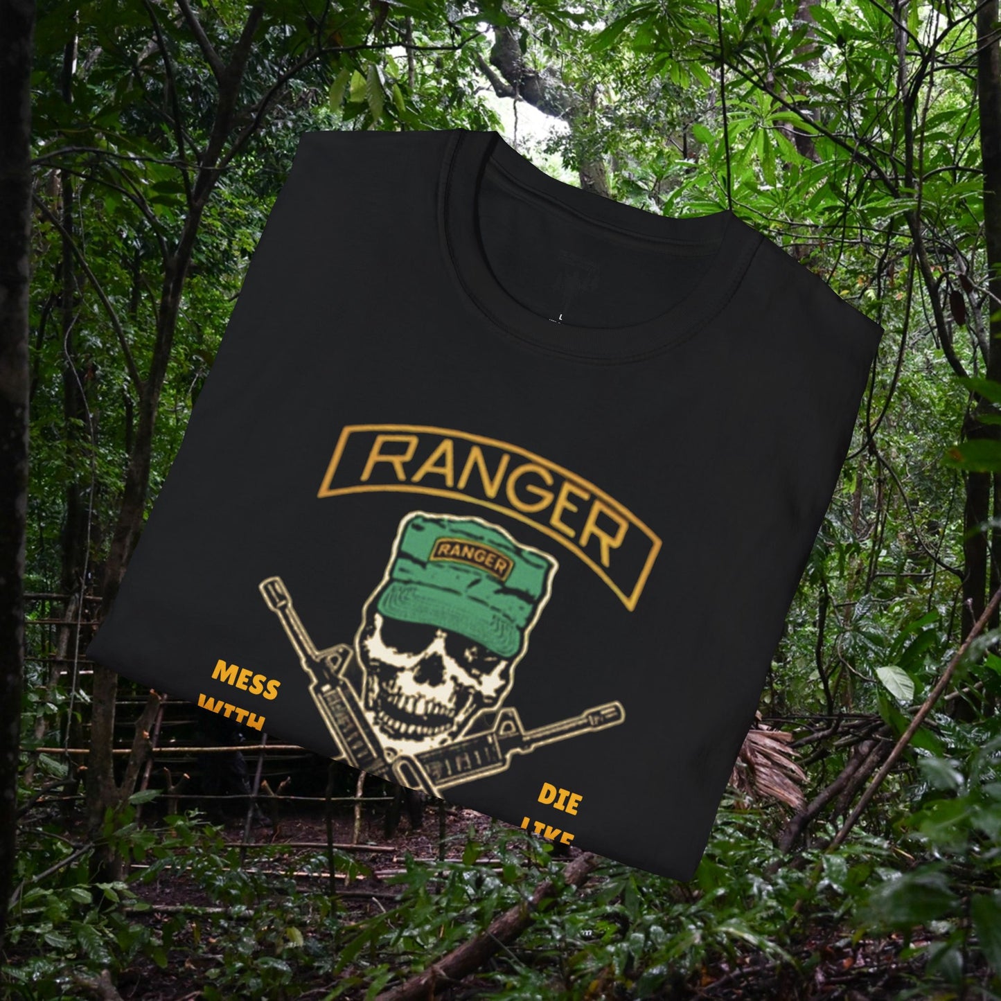 Mess With the Best Ranger Retro Graphic T-Shirt