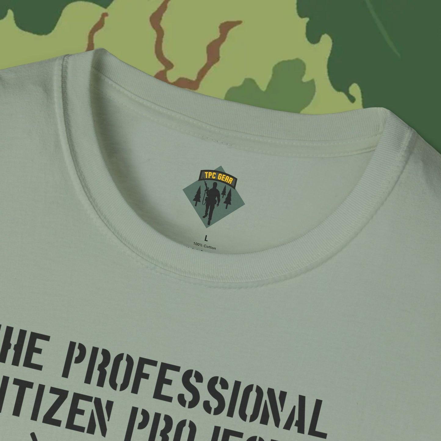 The Professional Citizen Project T-Shirt with Large Front Graphic