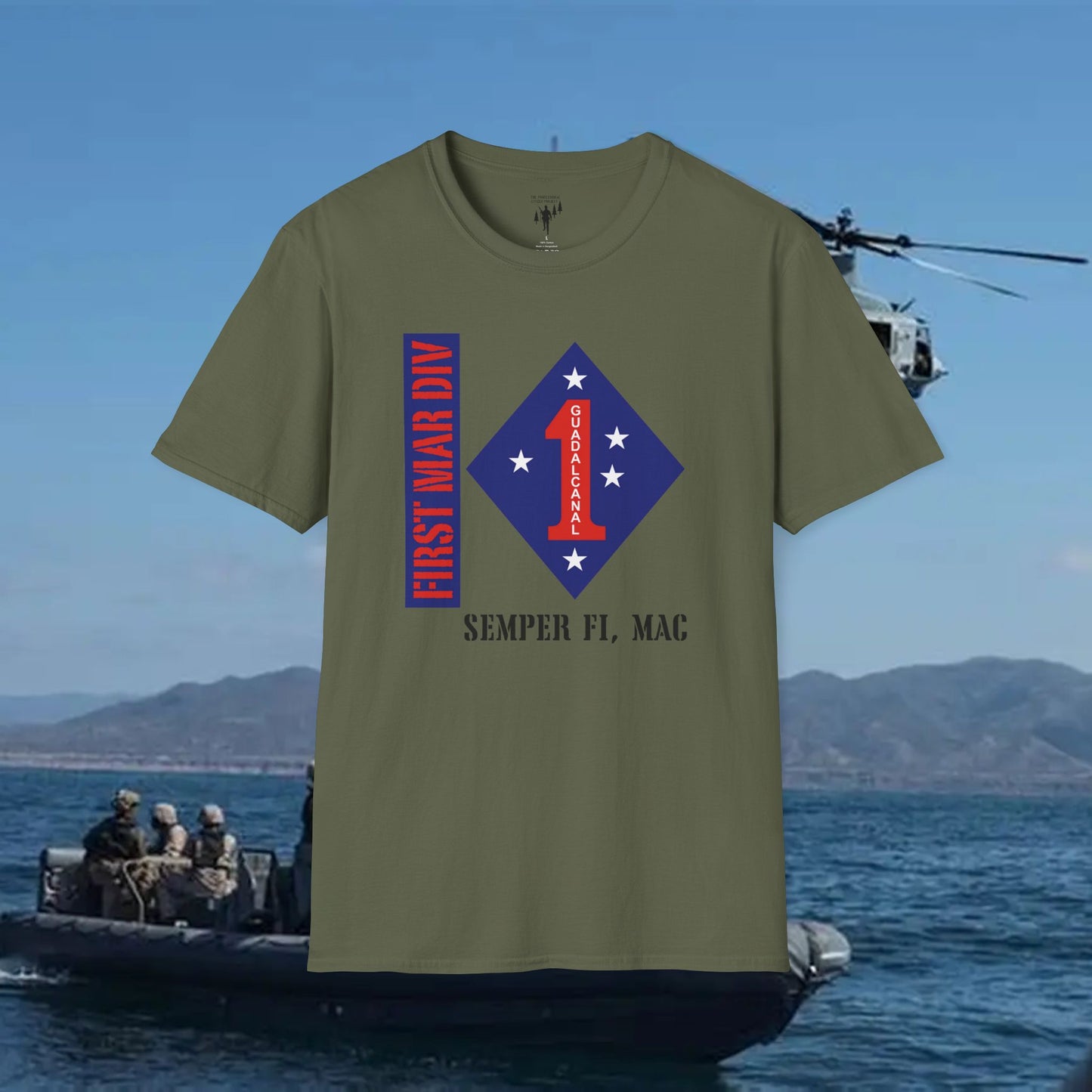 First Marine Division Graphic T-Shirt