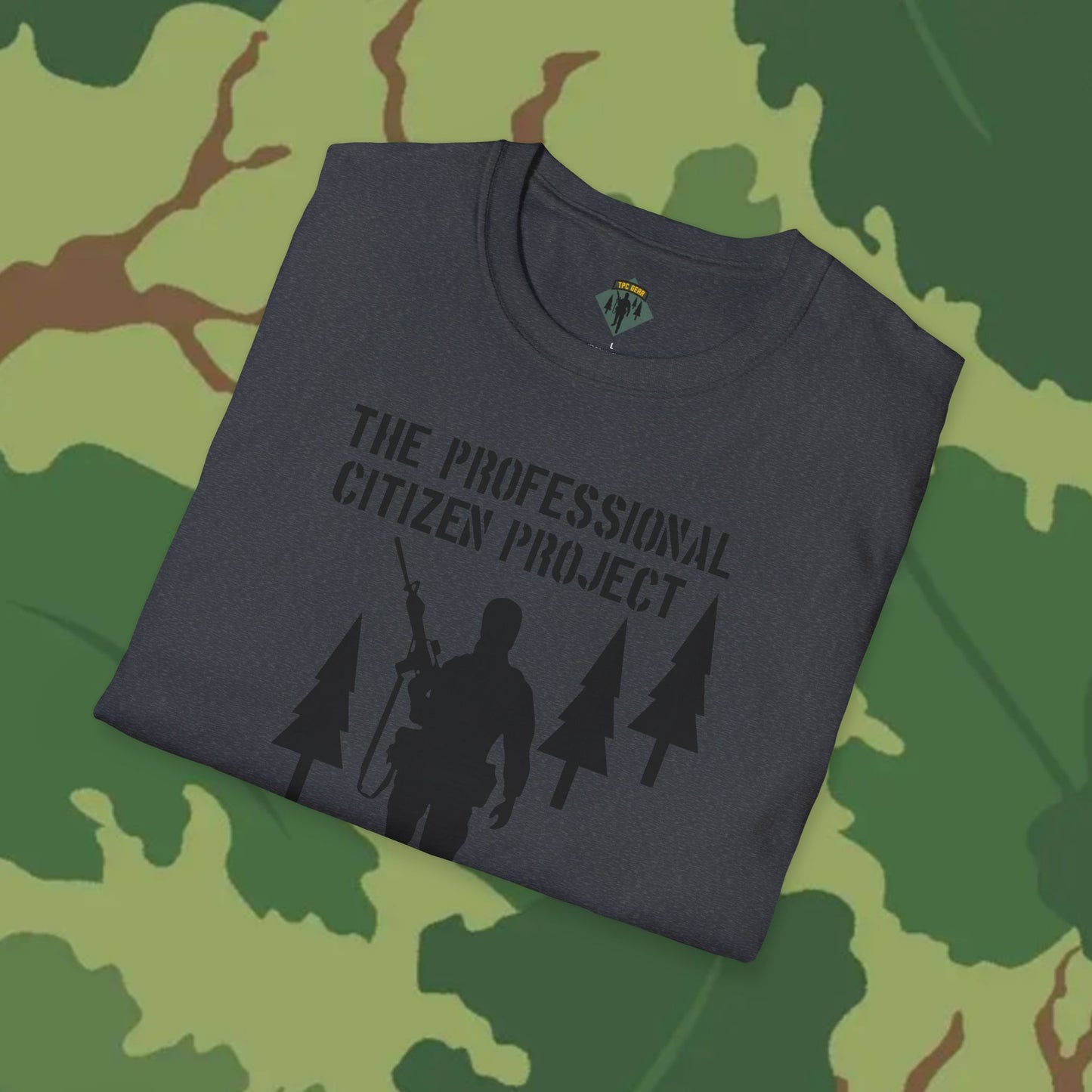 The Professional Citizen Project T-Shirt with Large Front Graphic
