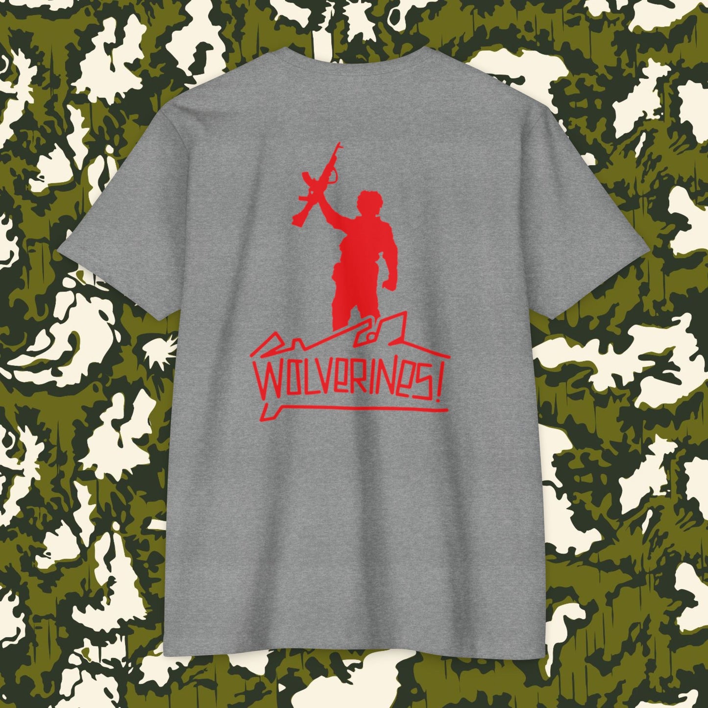 TPC Project Recon Wolverines T-Shirt Red Graphic
