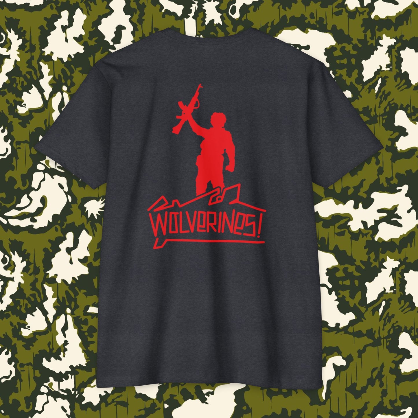 TPC Project Recon Wolverines T-Shirt Red Graphic