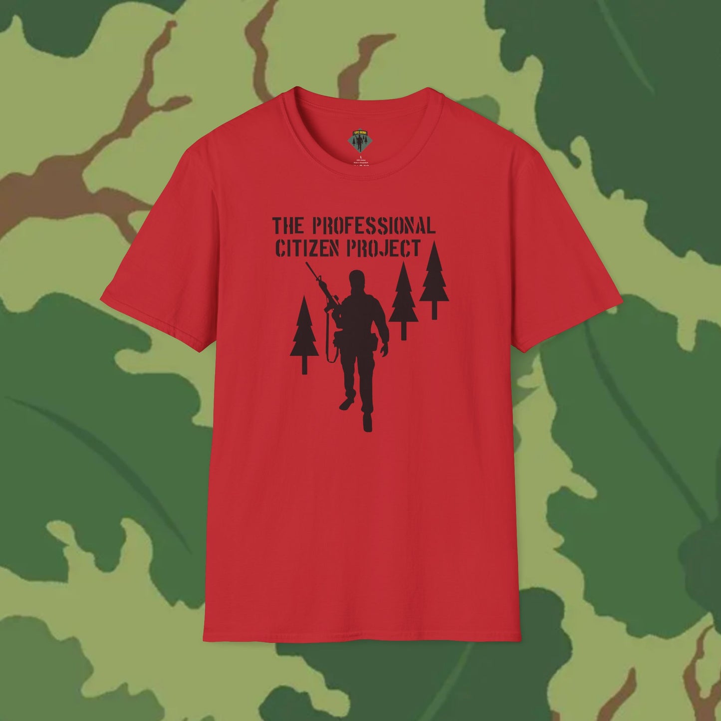 The Professional Citizen Project T-Shirt with Large Front Graphic