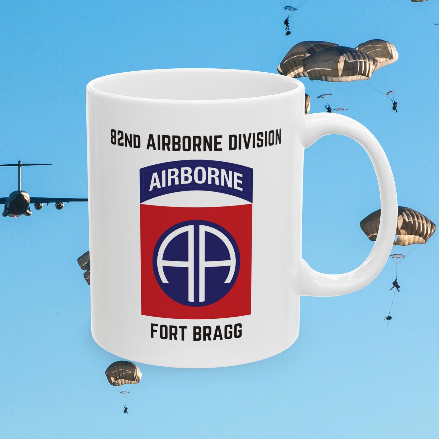 82nd Airborne Division Fort Bragg Ceramic Coffee Mug