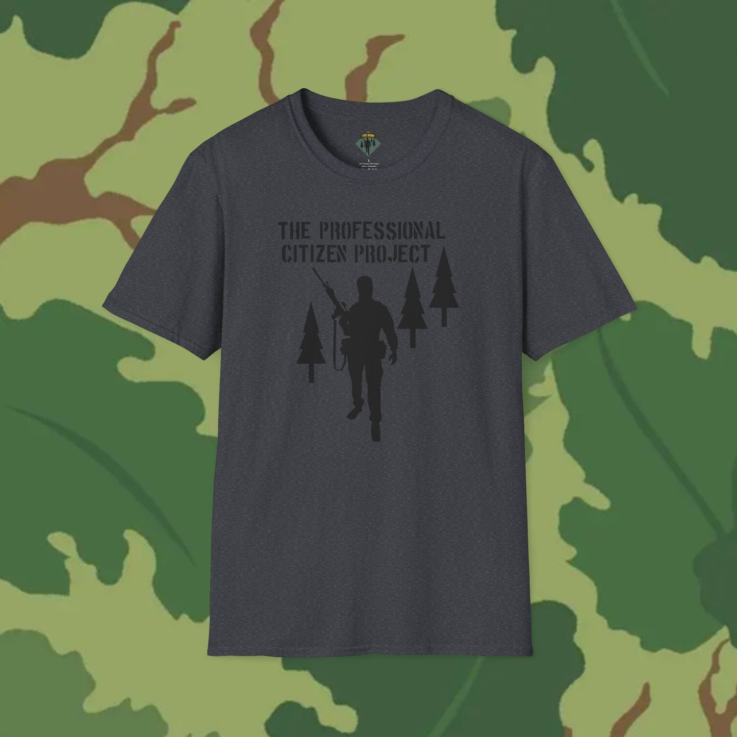 The Professional Citizen Project T-Shirt with Large Front Graphic