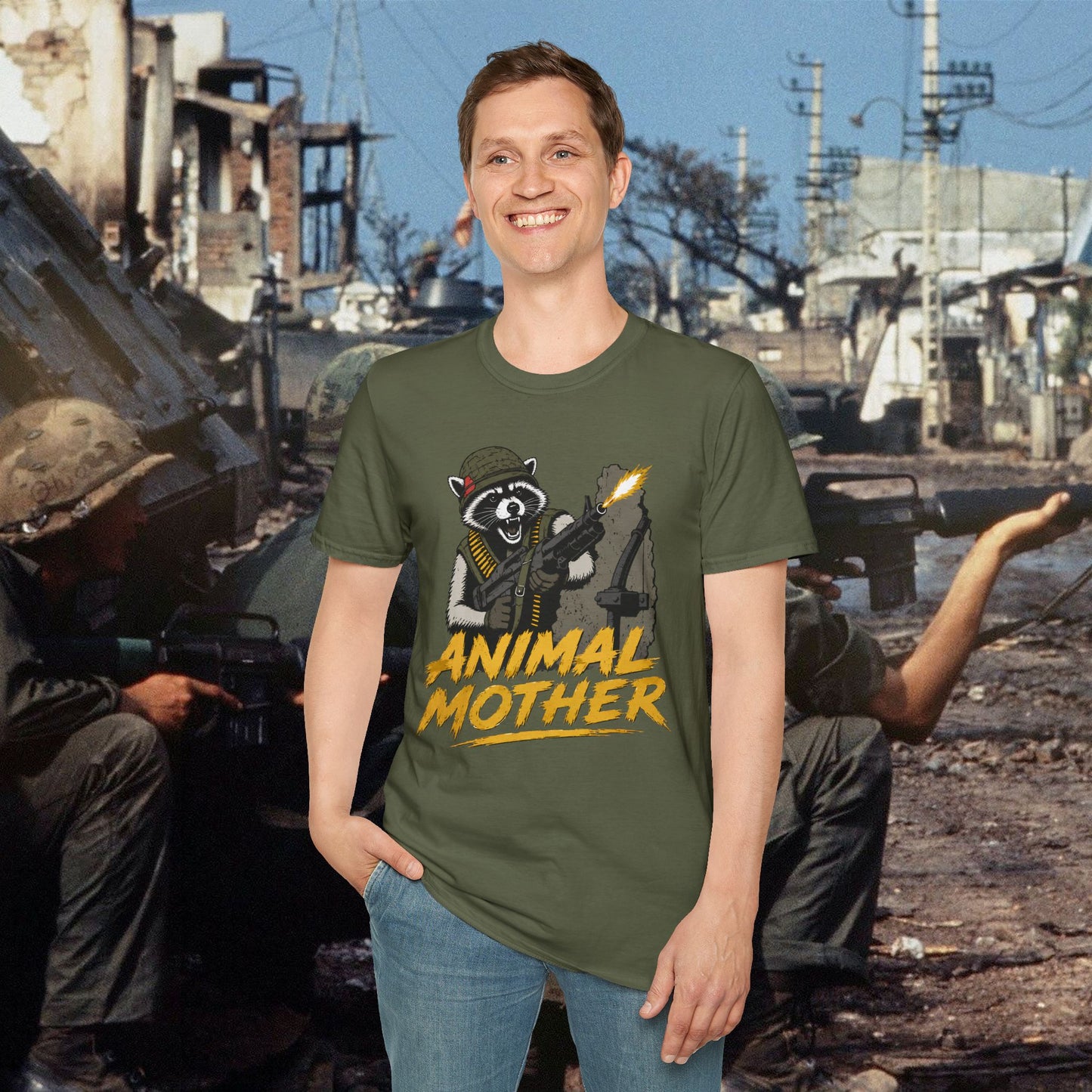 Full Metal Trash Panda Graphic T-Shirt