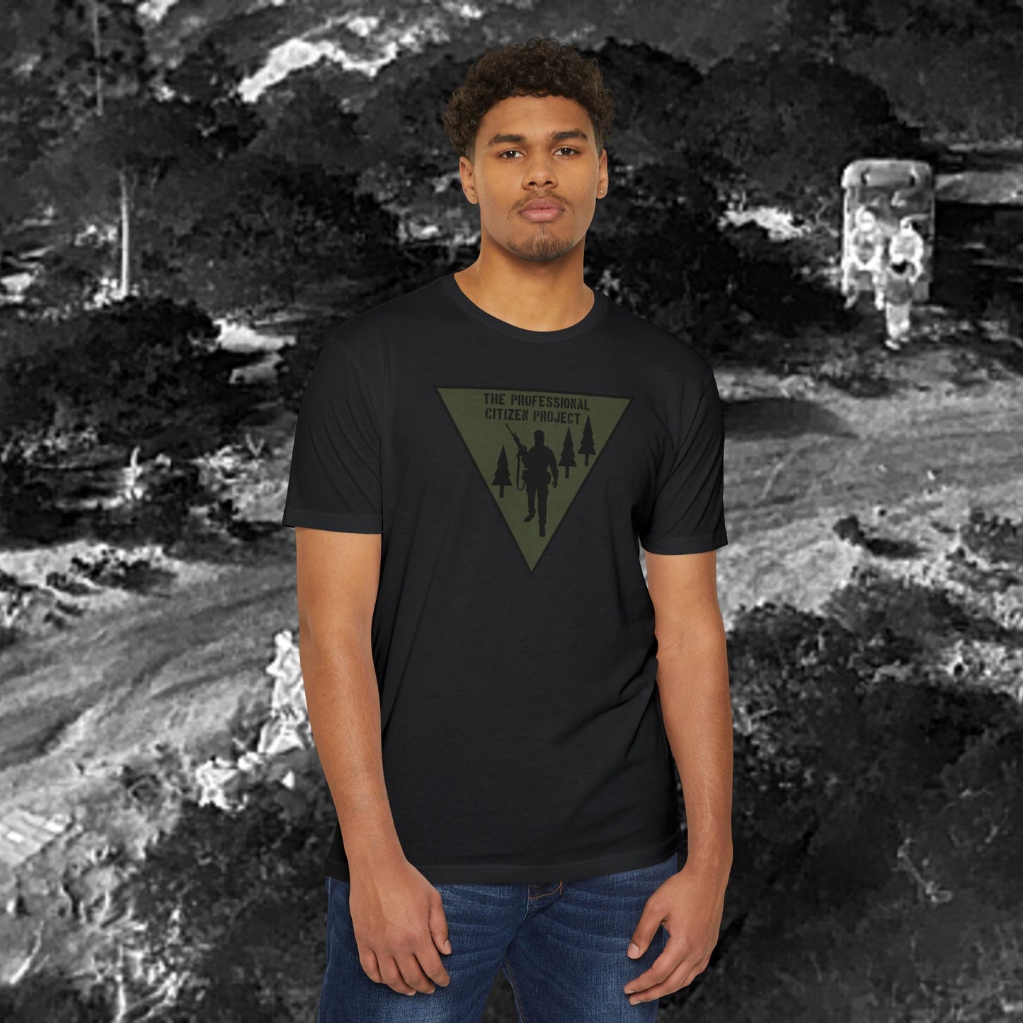 TPC Project T-Shirt Triangle Logo Graphic