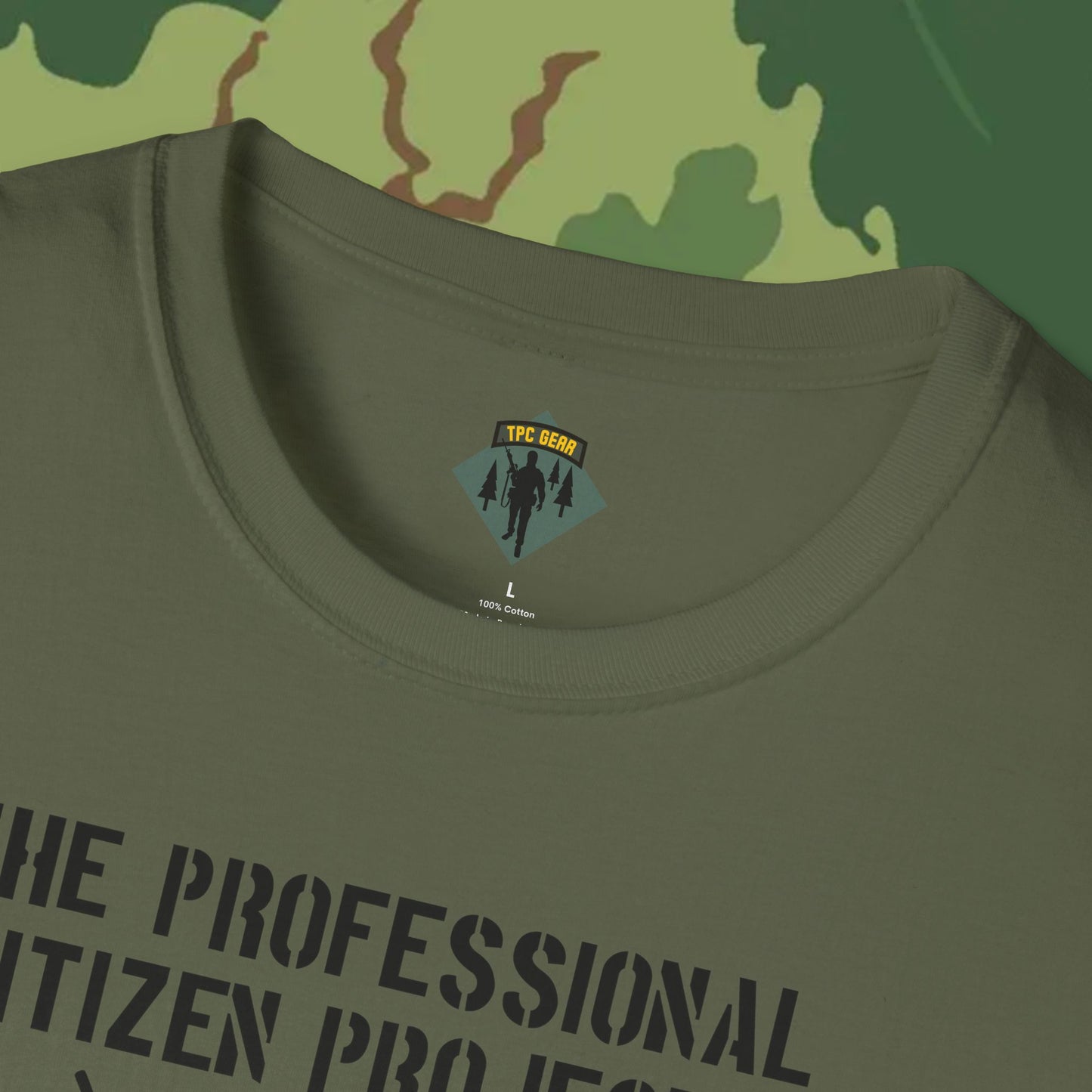 The Professional Citizen Project T-Shirt with Large Front Graphic