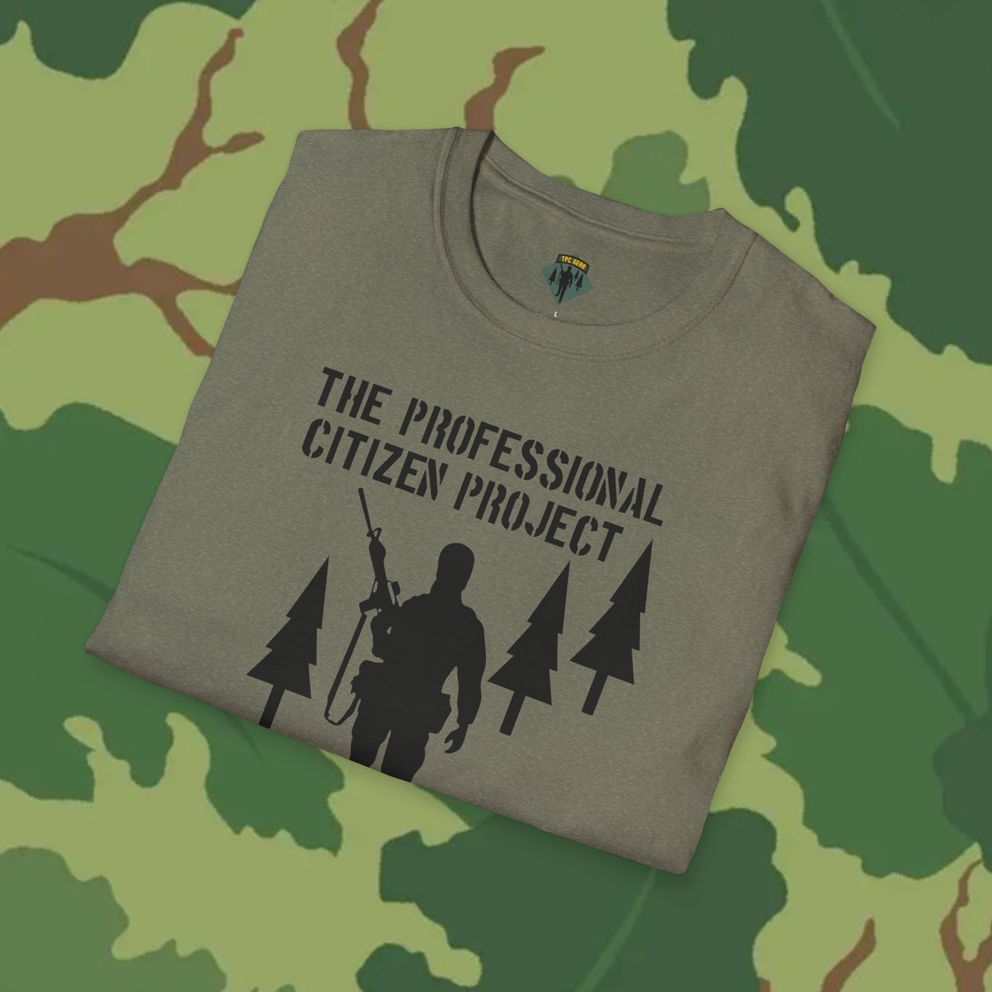 The Professional Citizen Project T-Shirt with Large Front Graphic