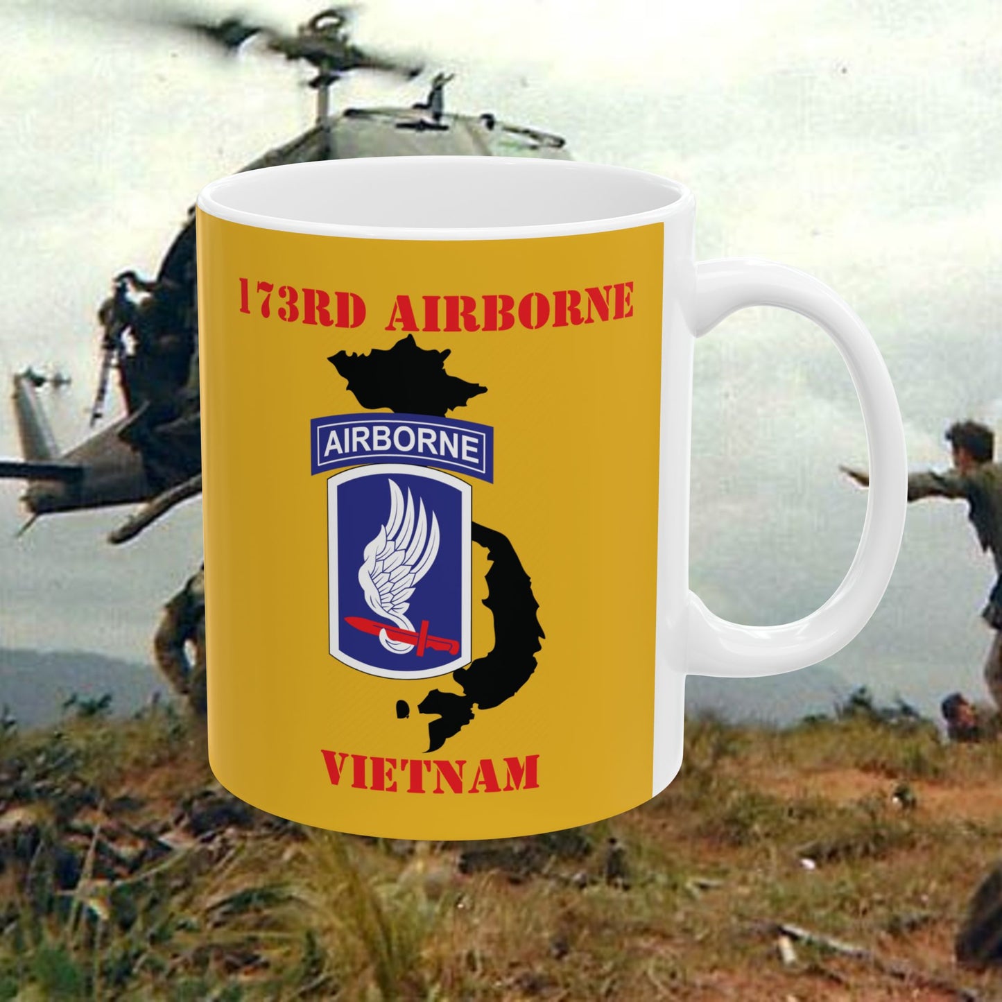 173rd Airborne Brigade Vietnam Ceramic Coffee Mug