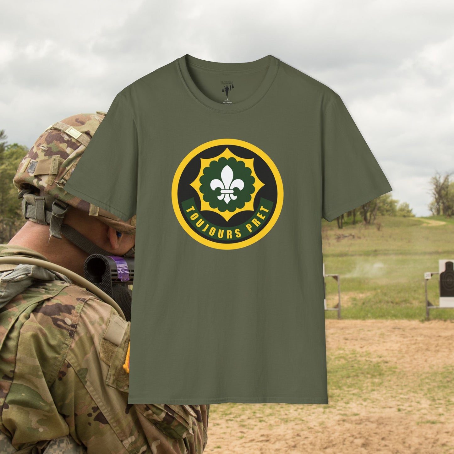 2nd ACR (2 CR) Center Chest Graphic T-Shirt