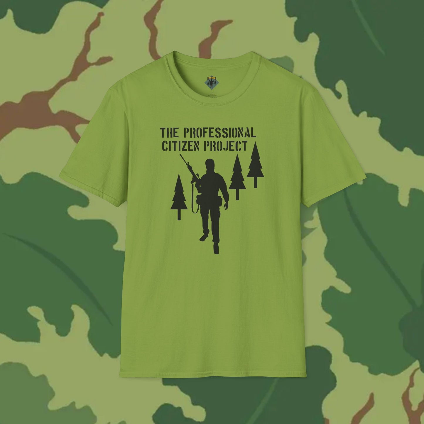The Professional Citizen Project T-Shirt with Large Front Graphic