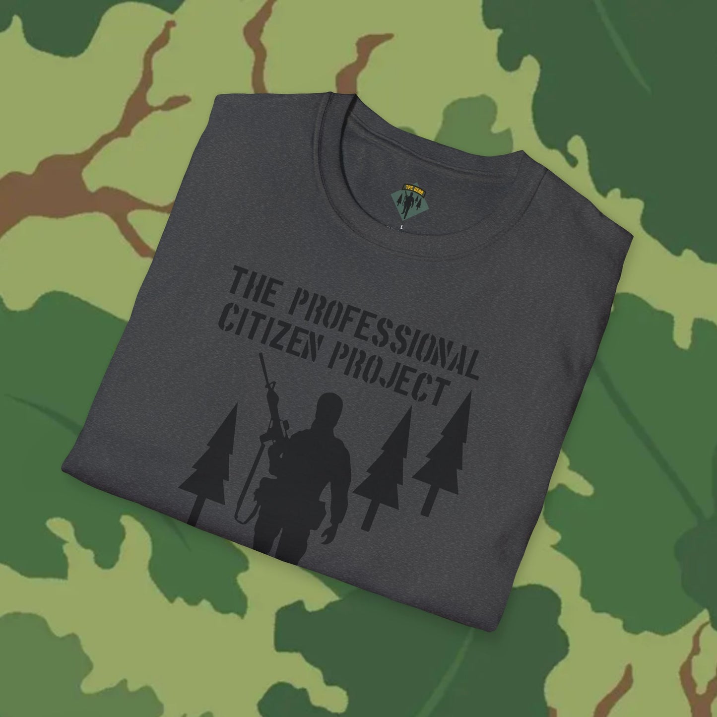 The Professional Citizen Project T-Shirt with Large Front Graphic