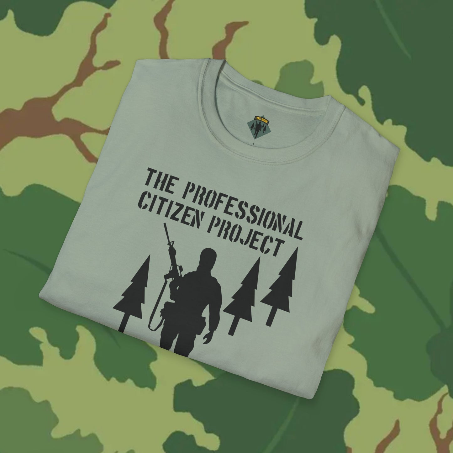 The Professional Citizen Project T-Shirt with Large Front Graphic