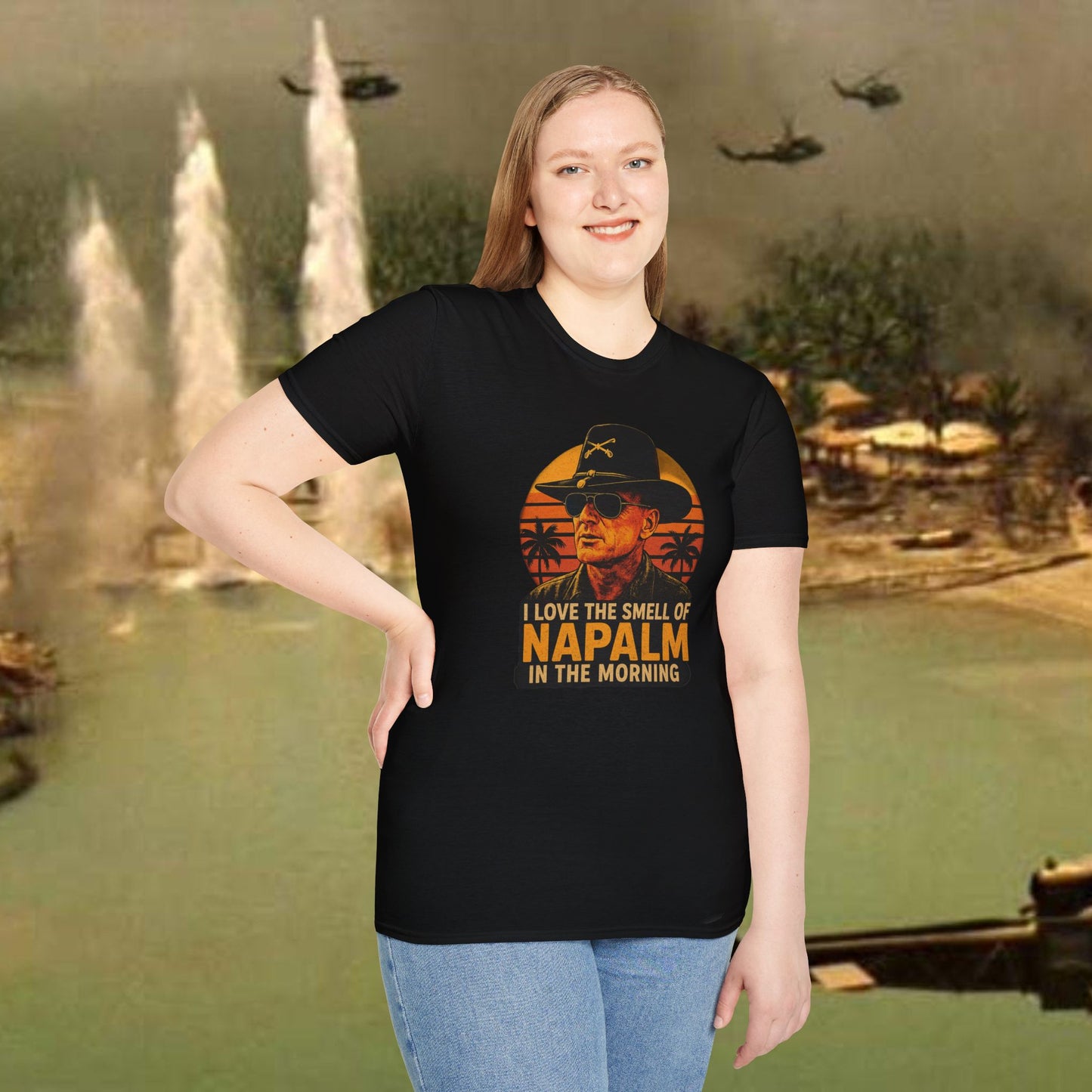 Love the Smell of Napalm Graphic T-Shirt