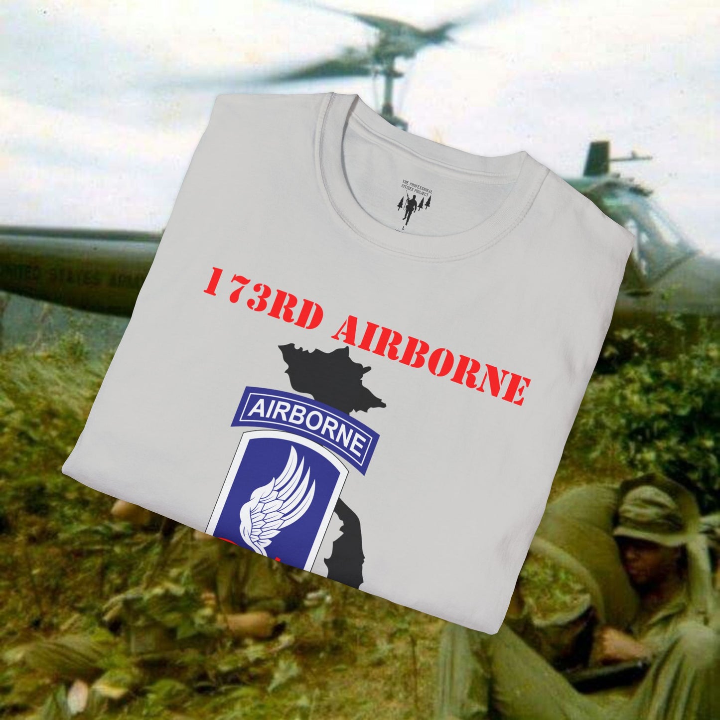 173d Airborne Vietnam Graphic T-Shirt