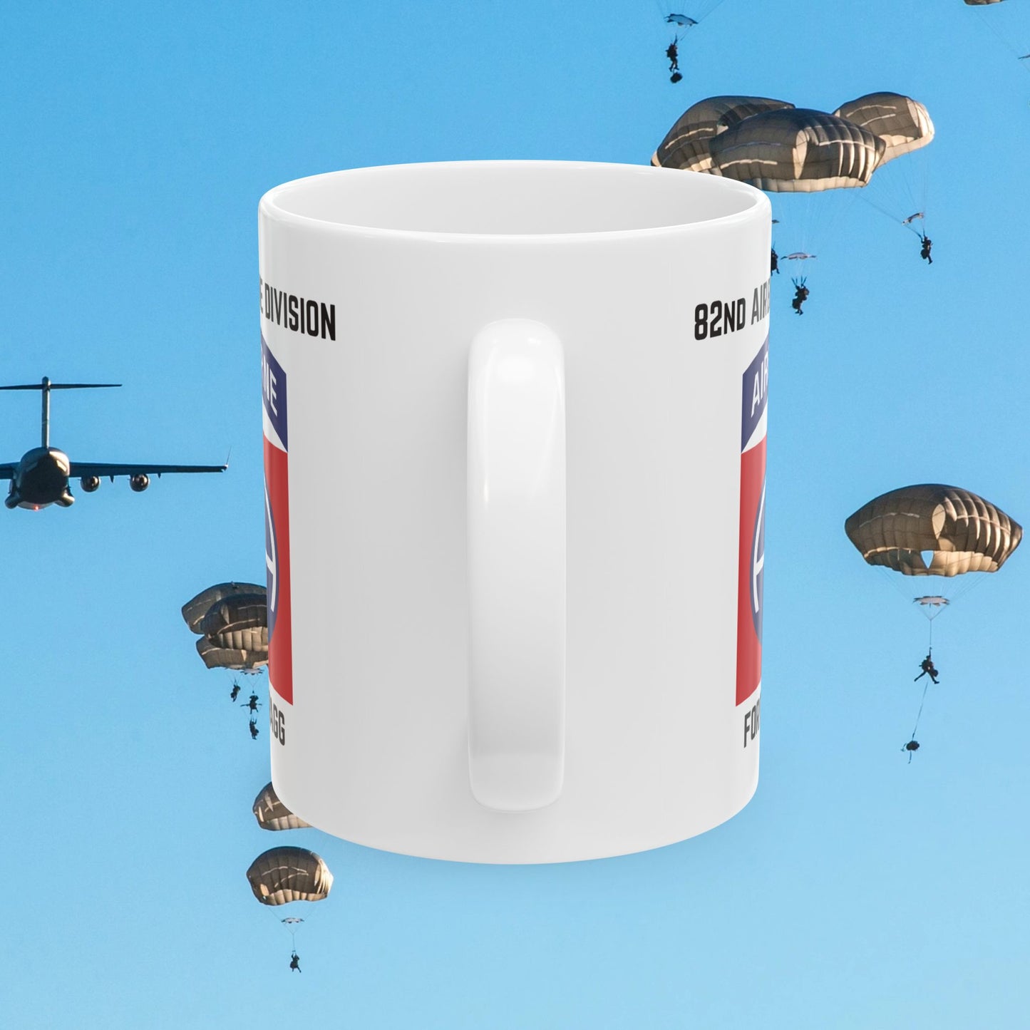 82nd Airborne Division Fort Bragg Ceramic Coffee Mug