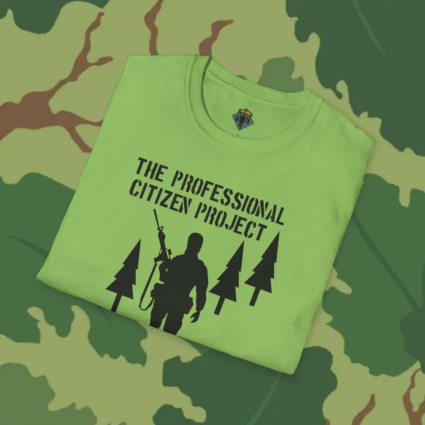 The Professional Citizen Project T-Shirt with Large Front Graphic