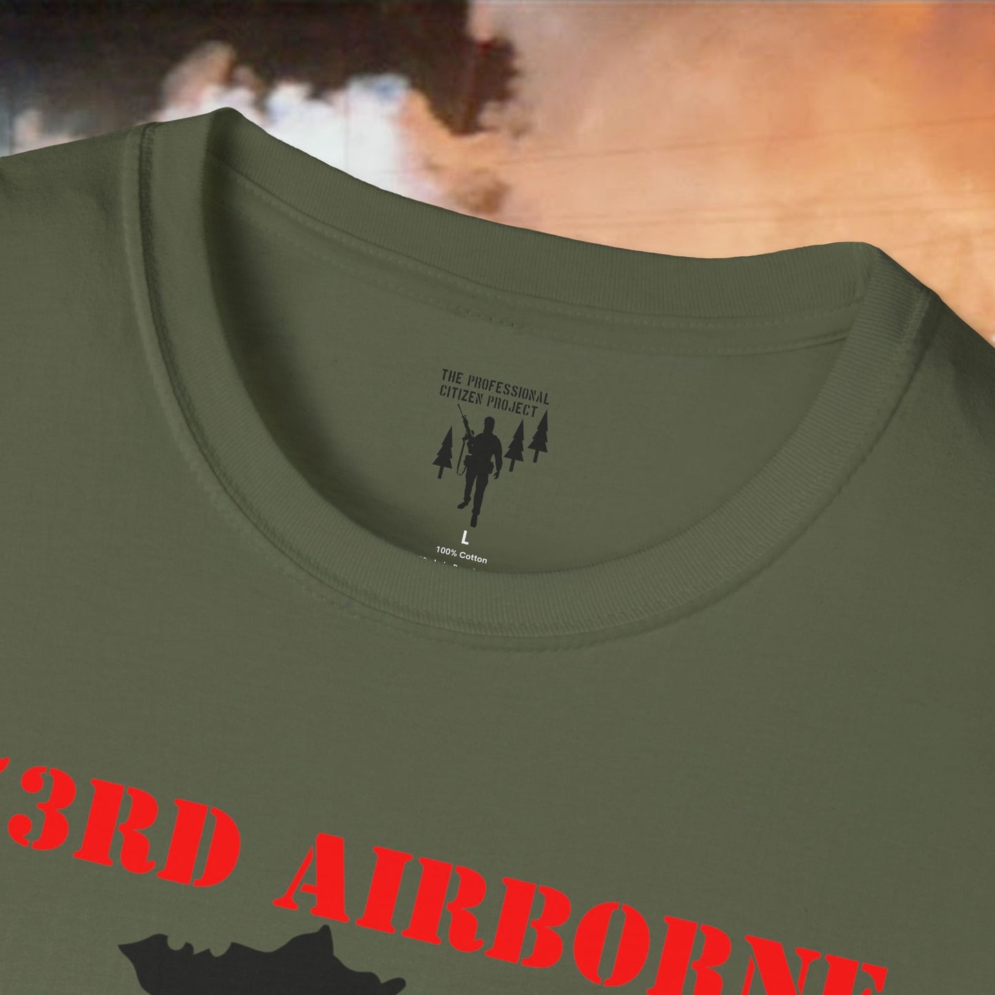 173d Airborne Vietnam Graphic T-Shirt