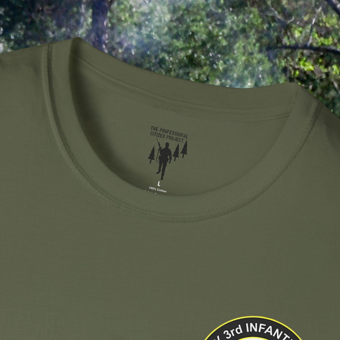 3 ID Veteran Left Chest Graphic T-Shirt
