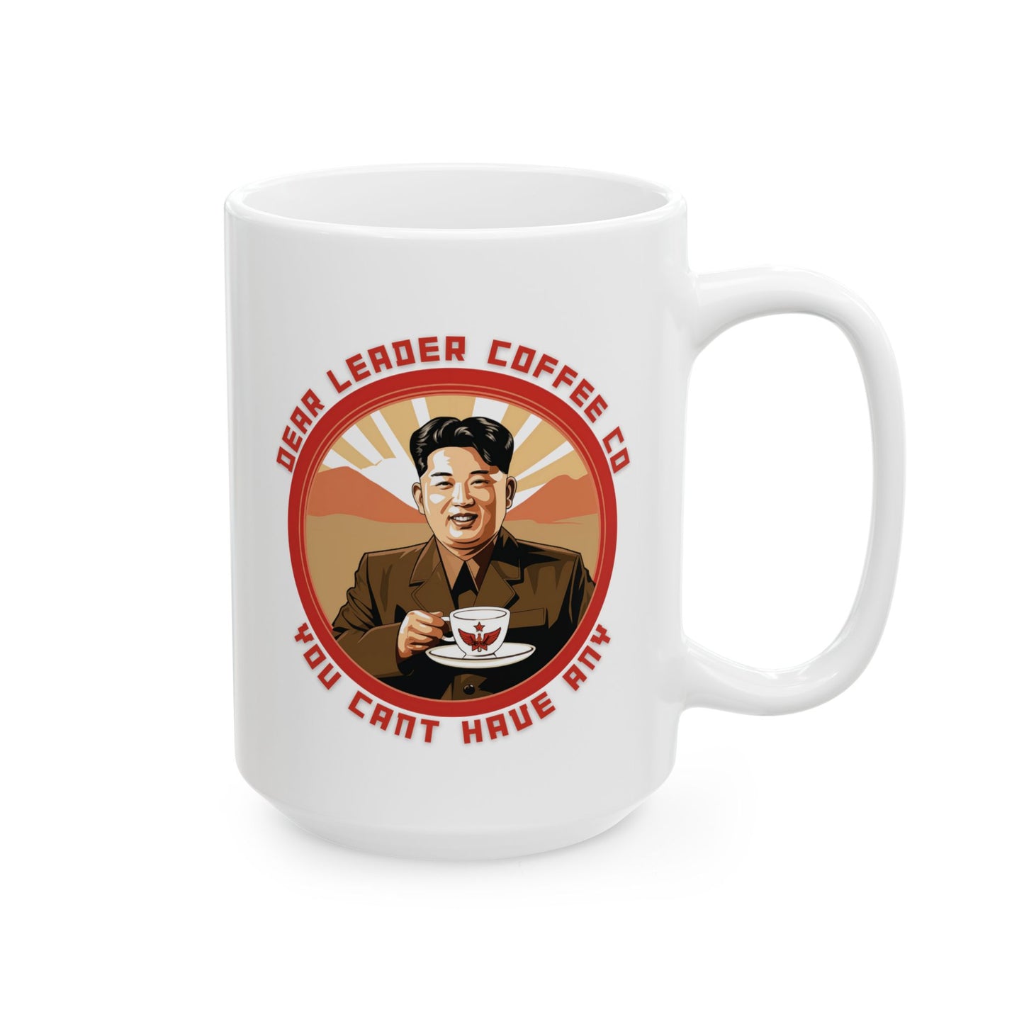 Dear Leader Coffee Company Coffee Mug 15oz
