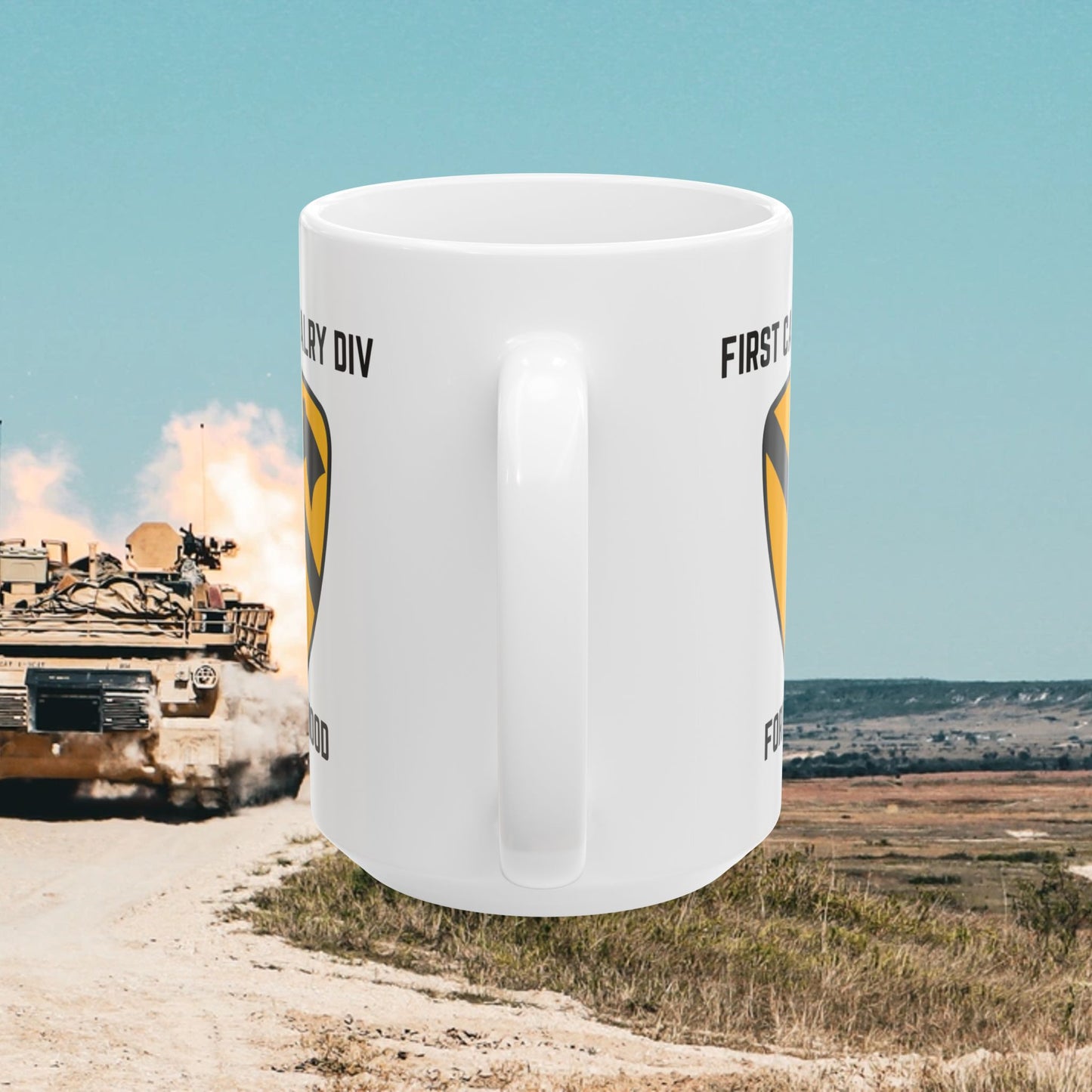First Cavalry Division Ceramic Coffee Mug 15oz