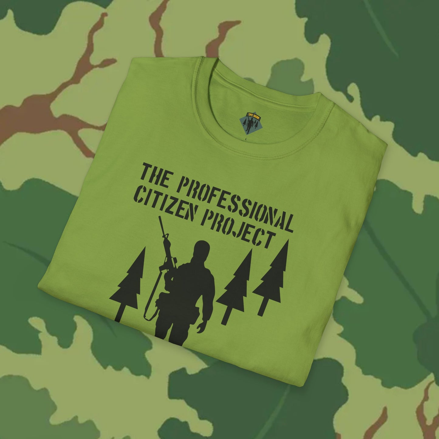 The Professional Citizen Project T-Shirt with Large Front Graphic