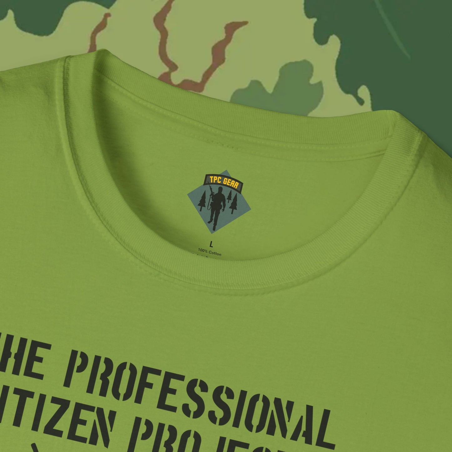 The Professional Citizen Project T-Shirt with Large Front Graphic