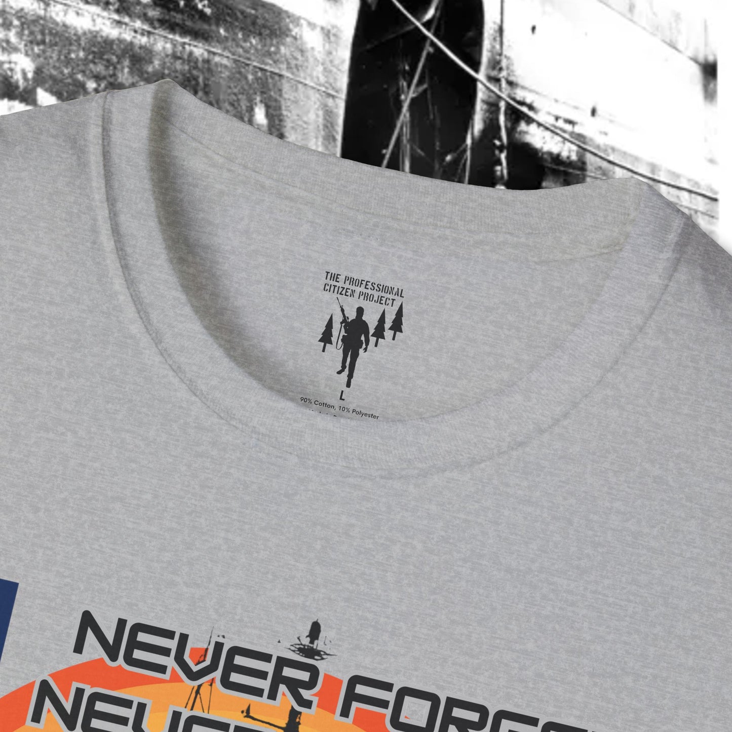 Vintage USS Liberty Graphic T-Shirt