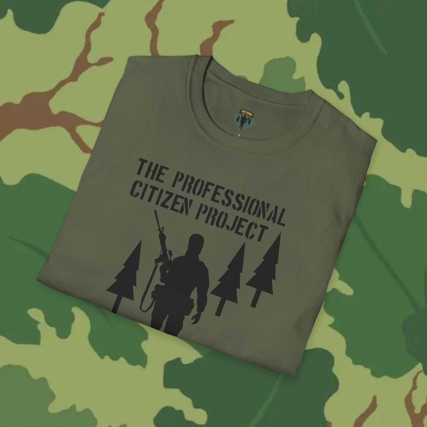 The Professional Citizen Project T-Shirt with Large Front Graphic
