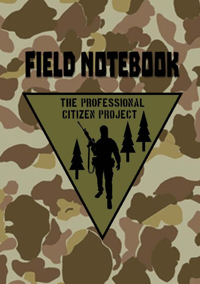 The Professional Citizen Field Notebook 4x6