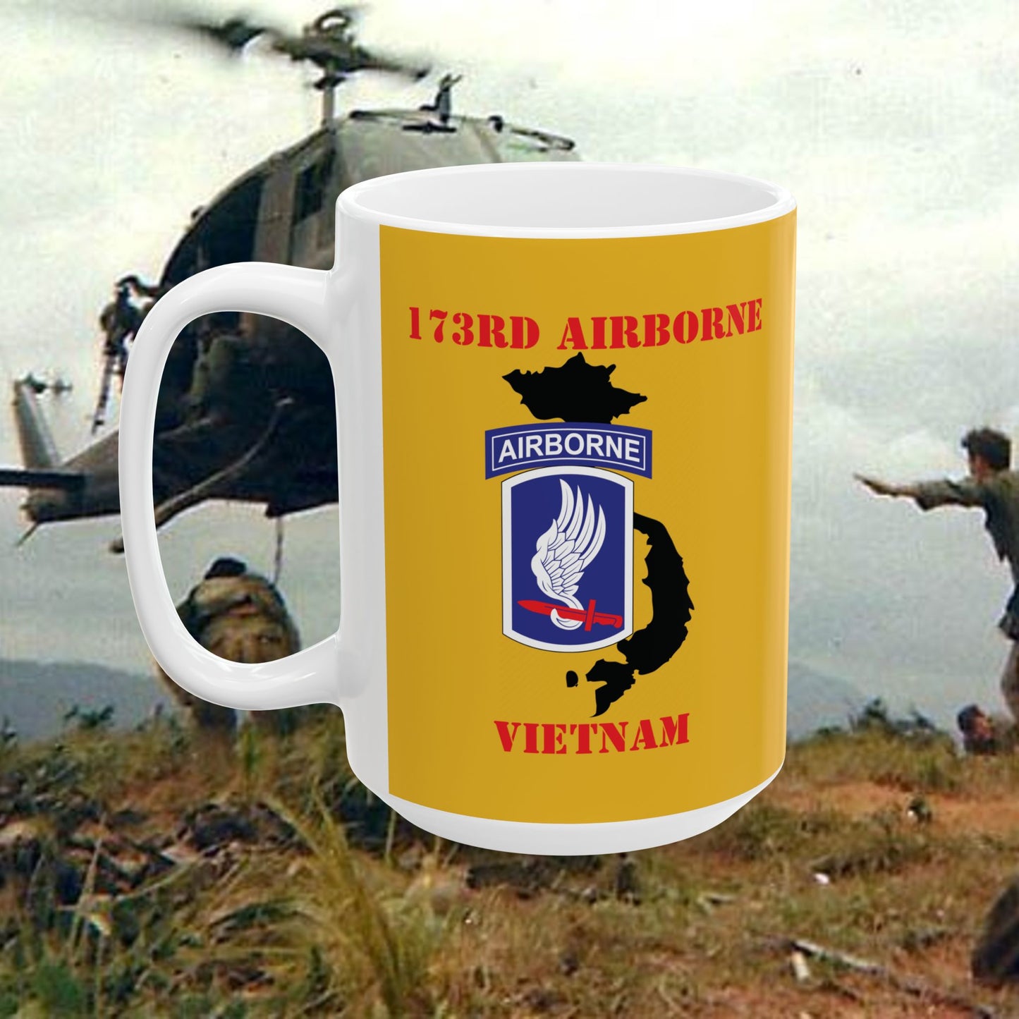 173rd Airborne Brigade Vietnam Ceramic Coffee Mug