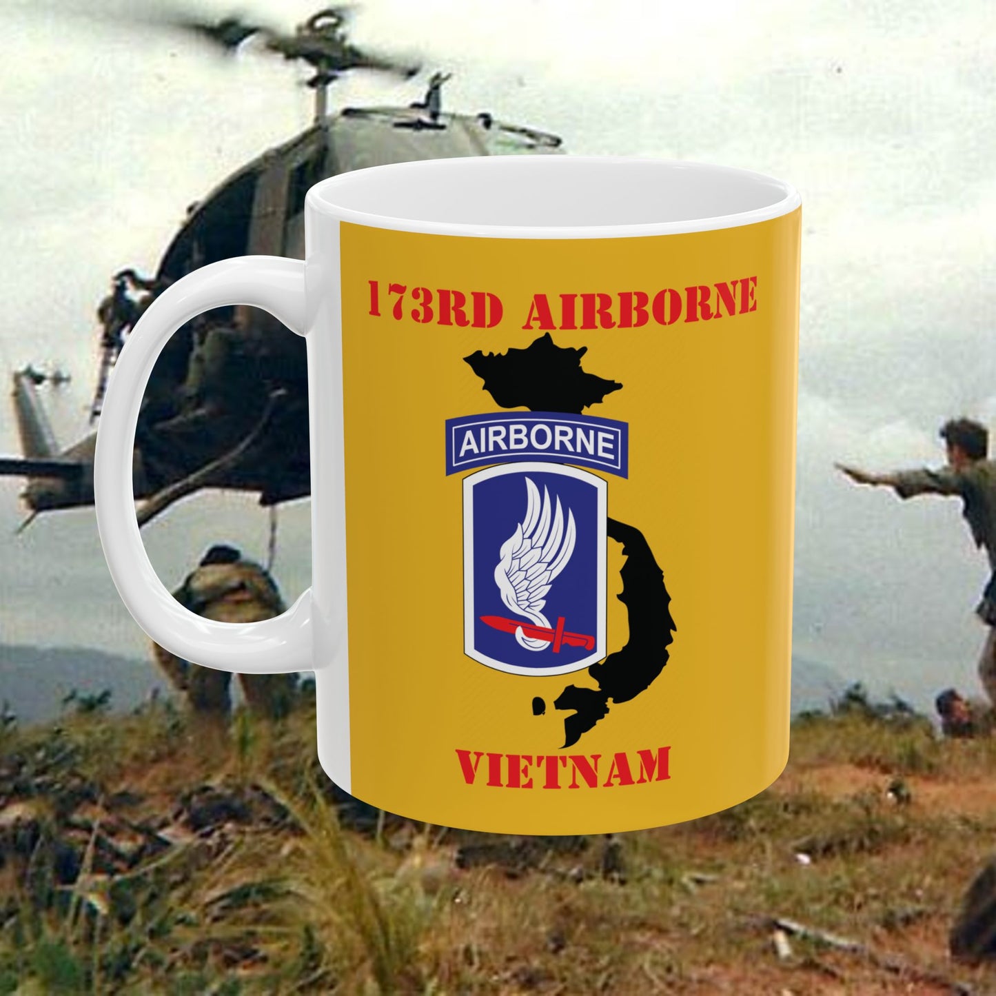 173rd Airborne Brigade Vietnam Ceramic Coffee Mug