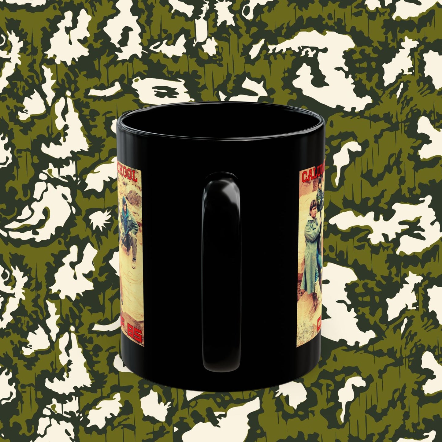 Calumet Class of '85 Mug in midnight black; 11 or 15 oz
