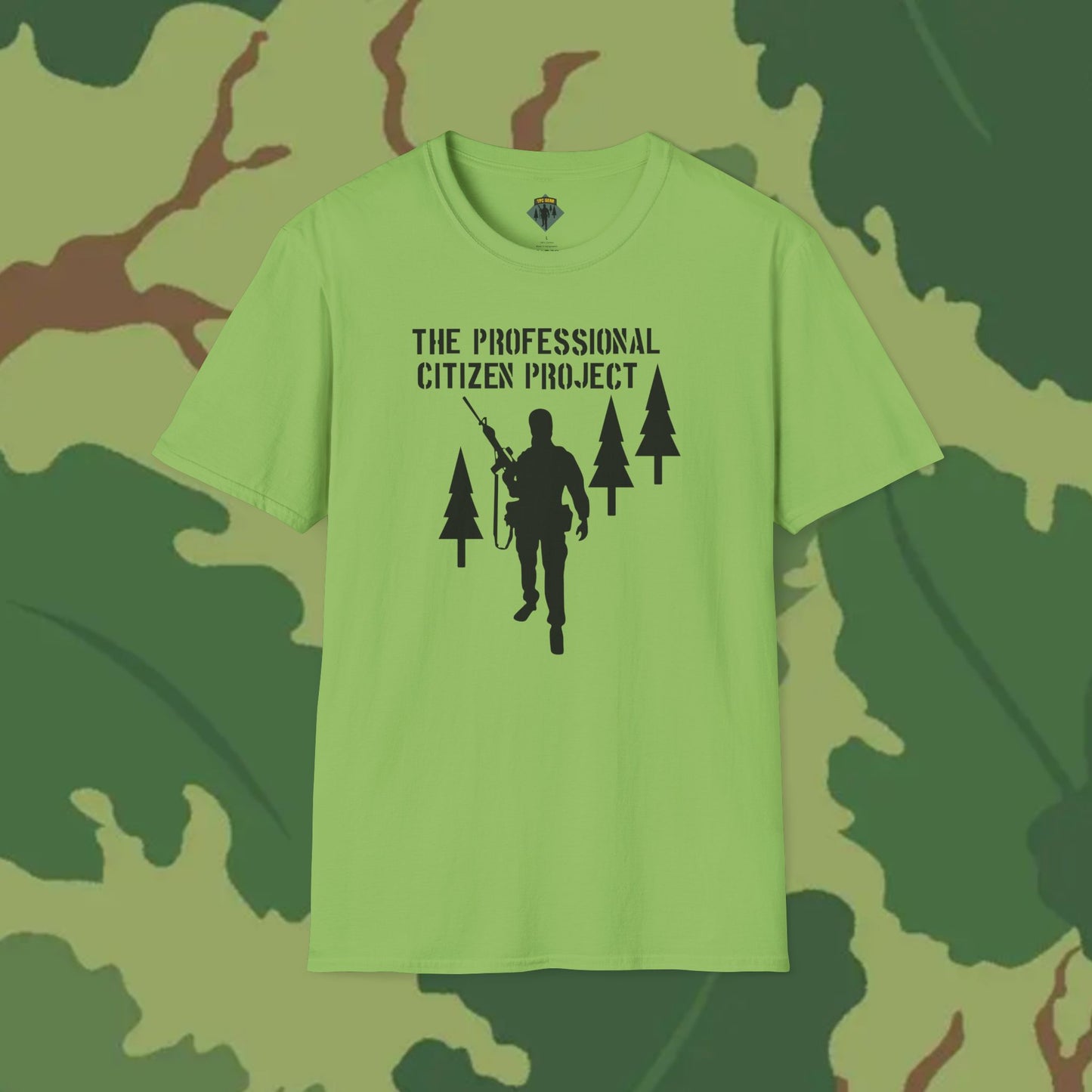 The Professional Citizen Project T-Shirt with Large Front Graphic