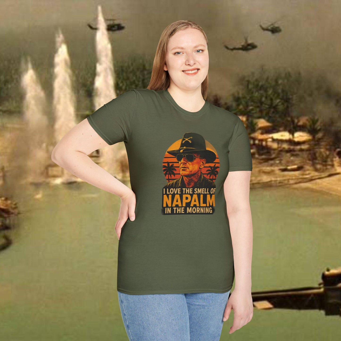 Love the Smell of Napalm Graphic T-Shirt
