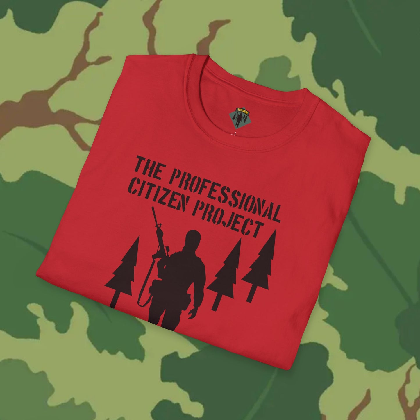 The Professional Citizen Project T-Shirt with Large Front Graphic
