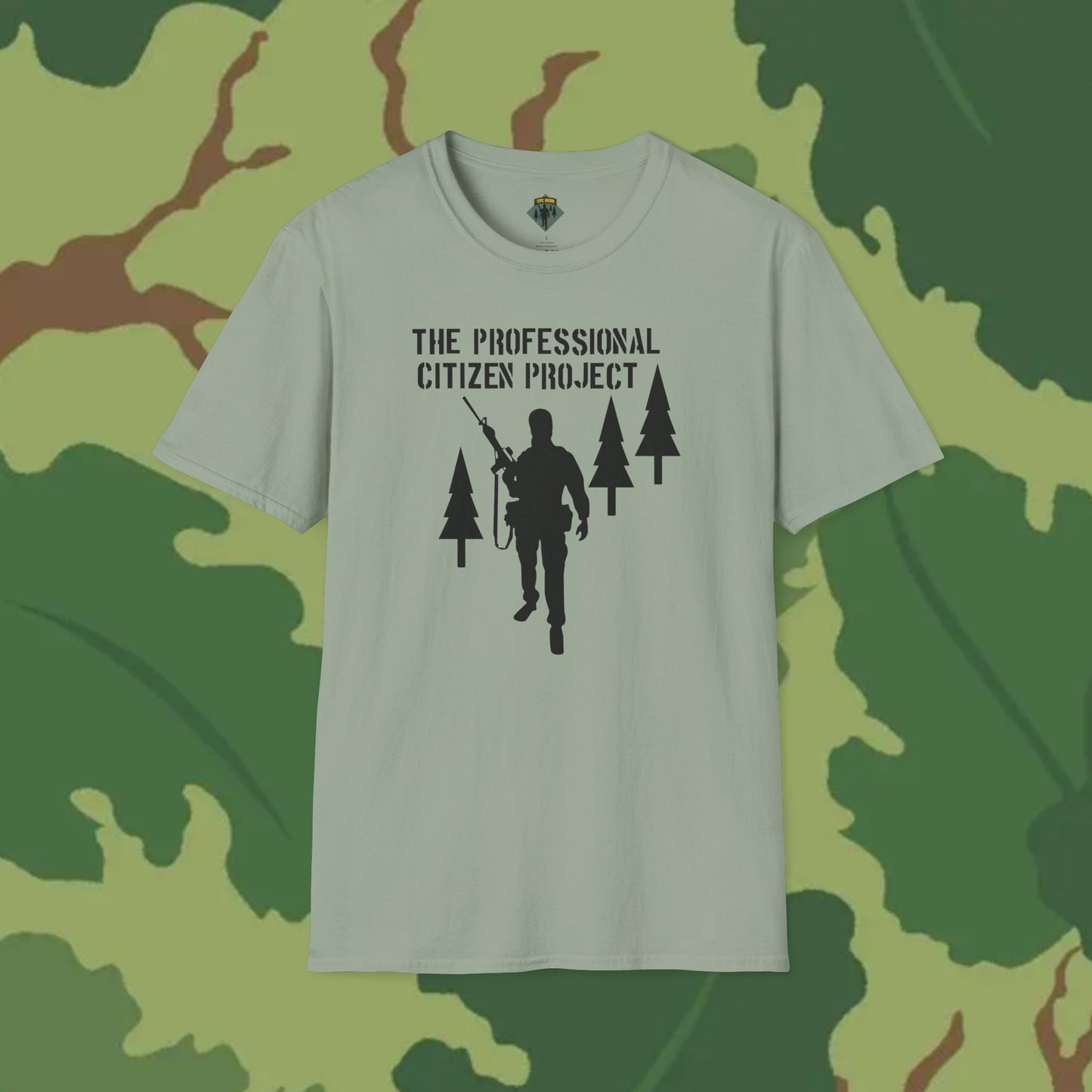 The Professional Citizen Project T-Shirt with Large Front Graphic