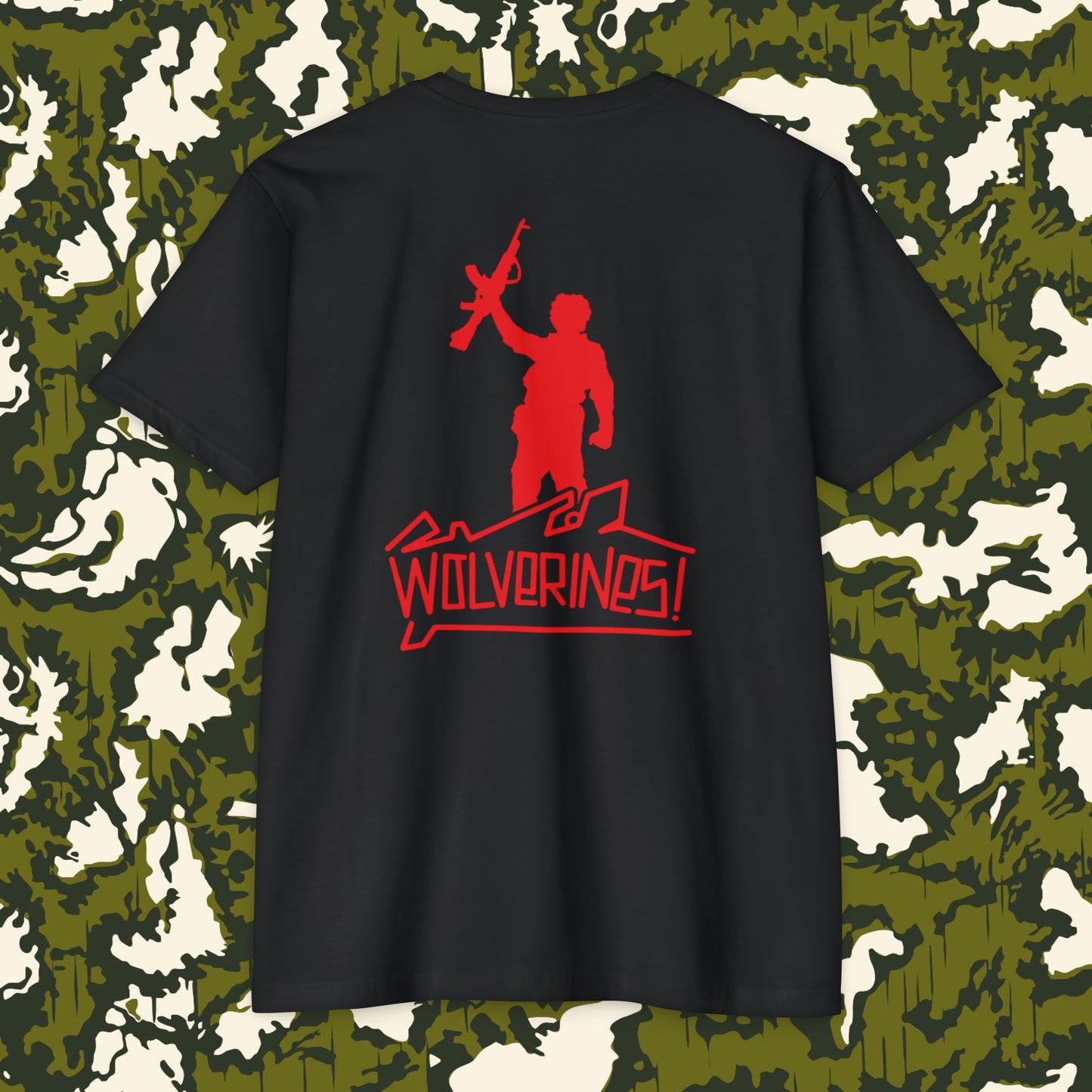TPC Project Recon Wolverines T-Shirt Red Graphic