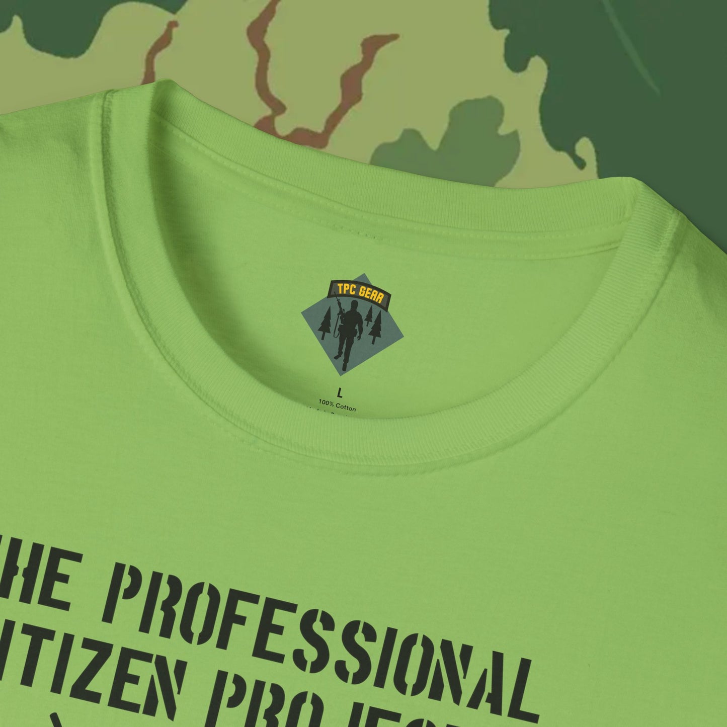 The Professional Citizen Project T-Shirt with Large Front Graphic