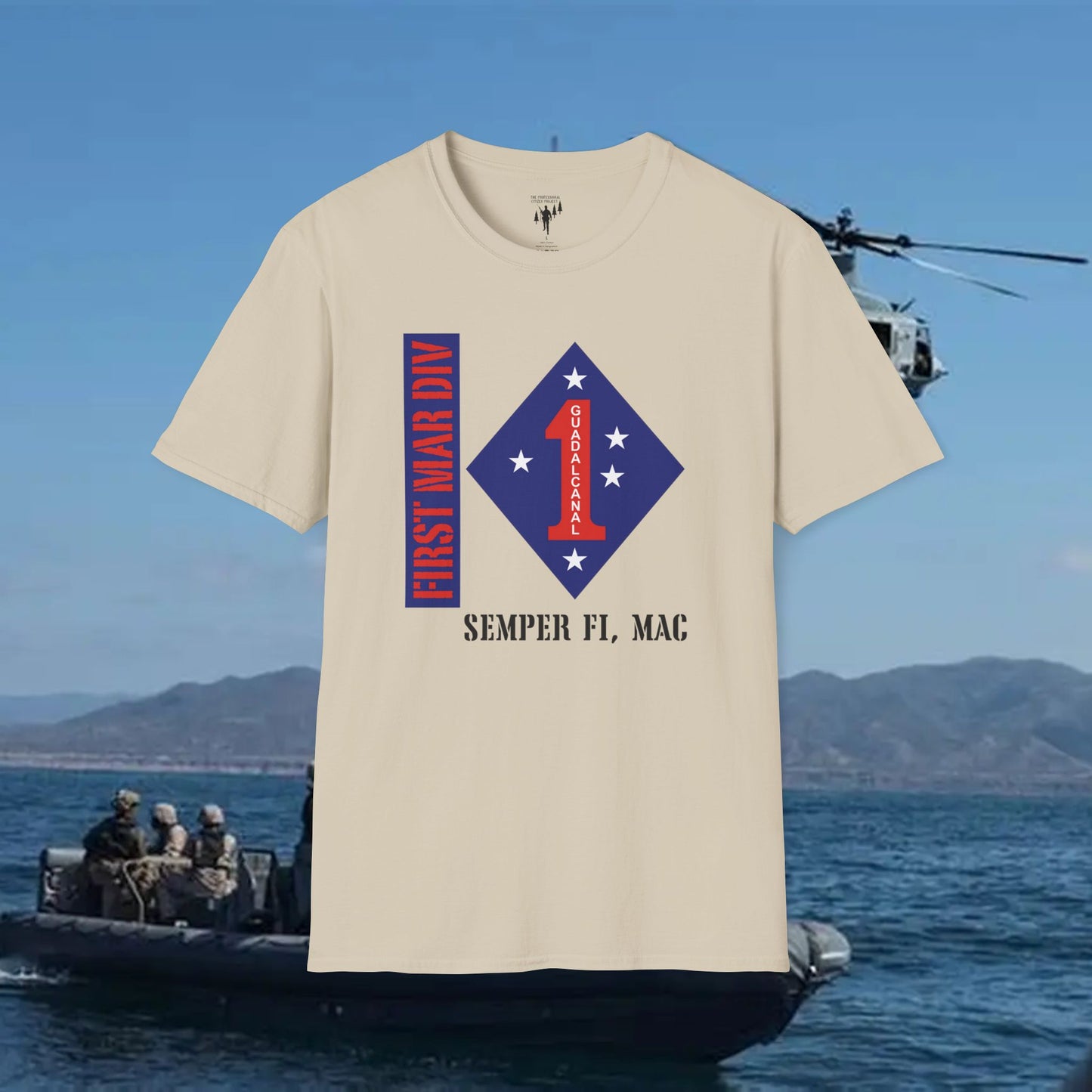 First Marine Division Graphic T-Shirt